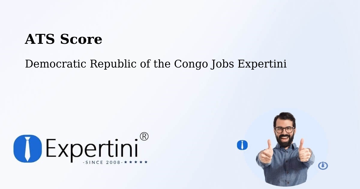 Resume ATS Score & Job Description Match Tool – Luebo - Democratic Republic of the Congo Jobs Expertini