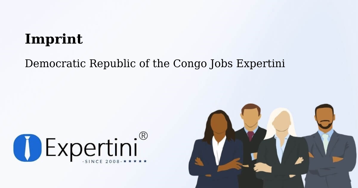 Imprint – Luebo - Democratic Republic of the Congo Jobs Expertini