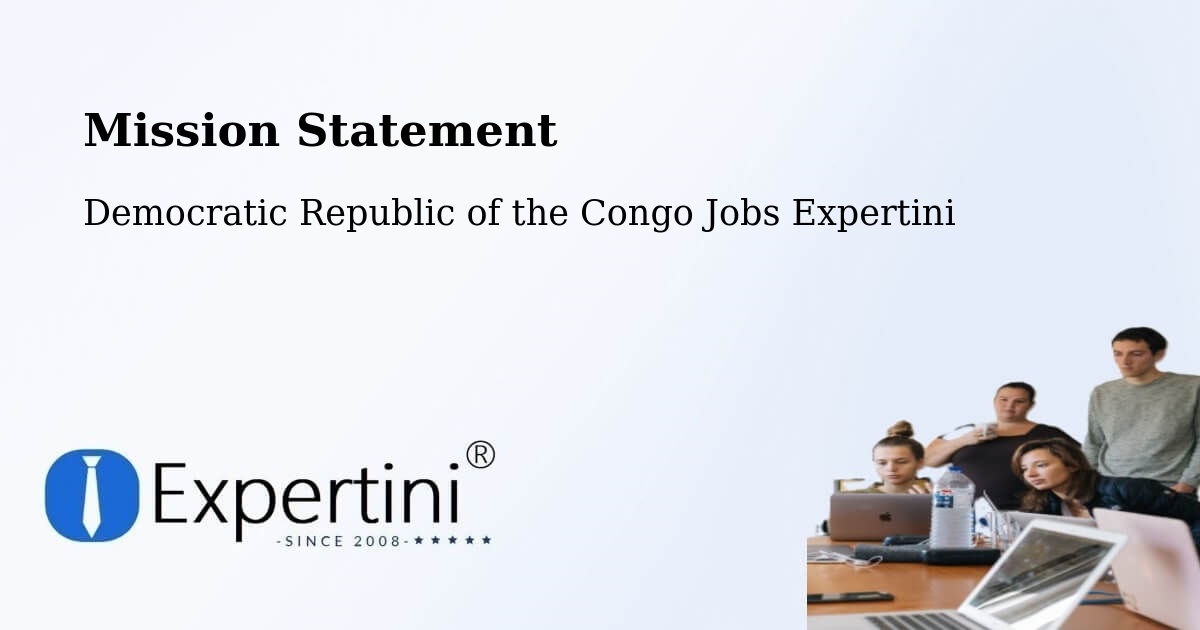 Corporate Mission – Luebo - Democratic Republic of the Congo Jobs Expertini
