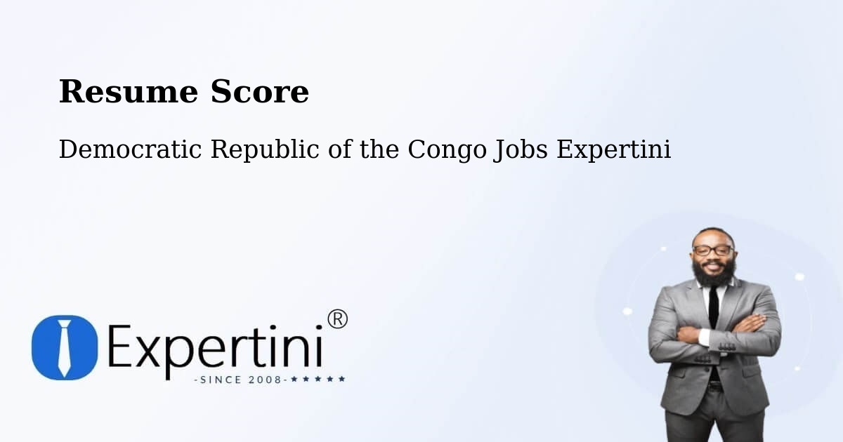 Resume Score & Job Description Match Tool – Luebo - Democratic Republic of the Congo Jobs Expertini
